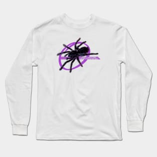 Purple Earth Tiger Tarantula Long Sleeve T-Shirt